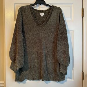 Olive oversized sweater